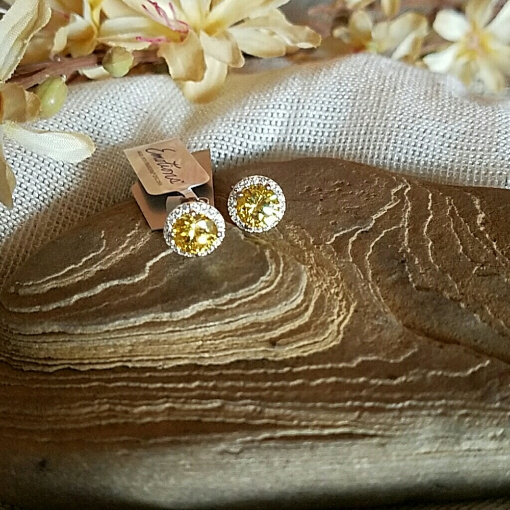 Sterling Silver Citrine Earrings
